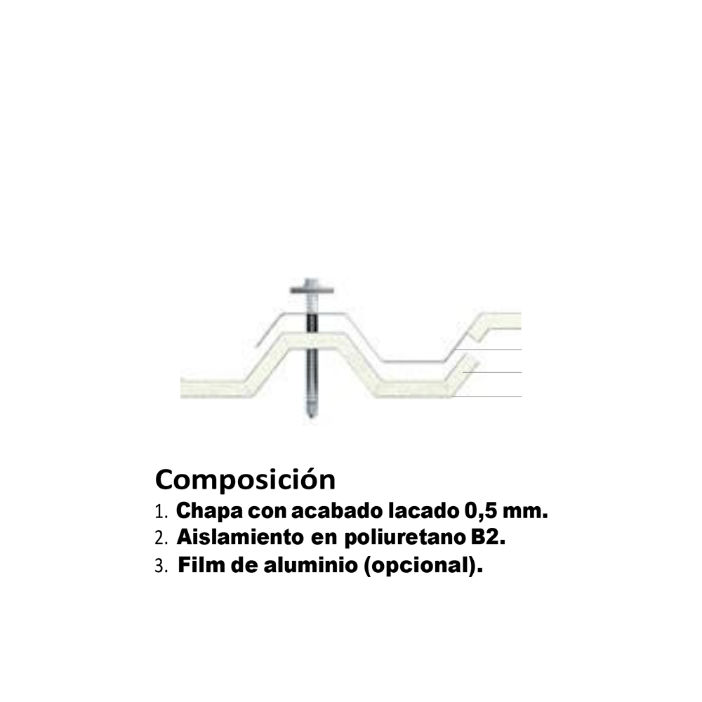 Panel Térmico de Cubierta y Fachada ISOTEC27 - Imagen 6