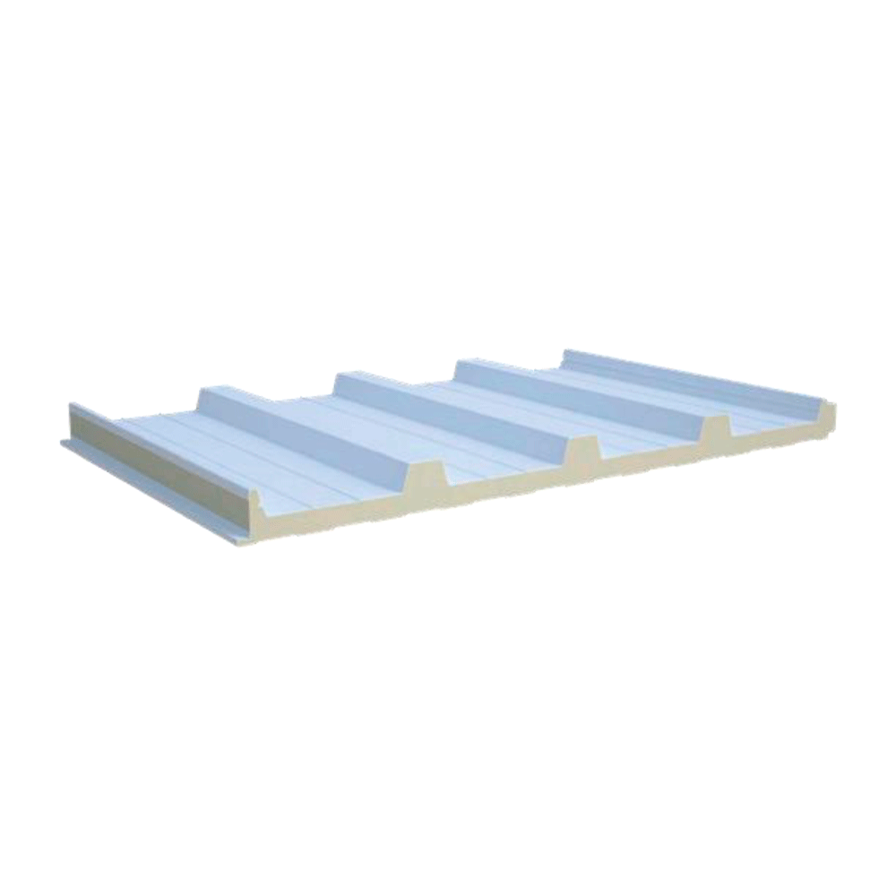 Panel de Cubierta con Tapajuntas 5 Ondas - TJ5 1000