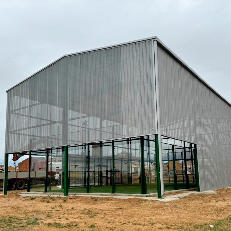 Chapa Trapezoidal Perforada. Escobar de Campos. (Palencia).